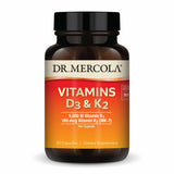 Dr. Mercola frente del envase mostrando dosis y beneficios