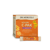 Dr. Mercola frente del paquete mostrando 30 sobres y beneficio de conveniencia diaria