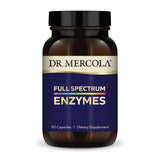 Dr. Mercola frente del producto que muestra la presentación y beneficio digestivo