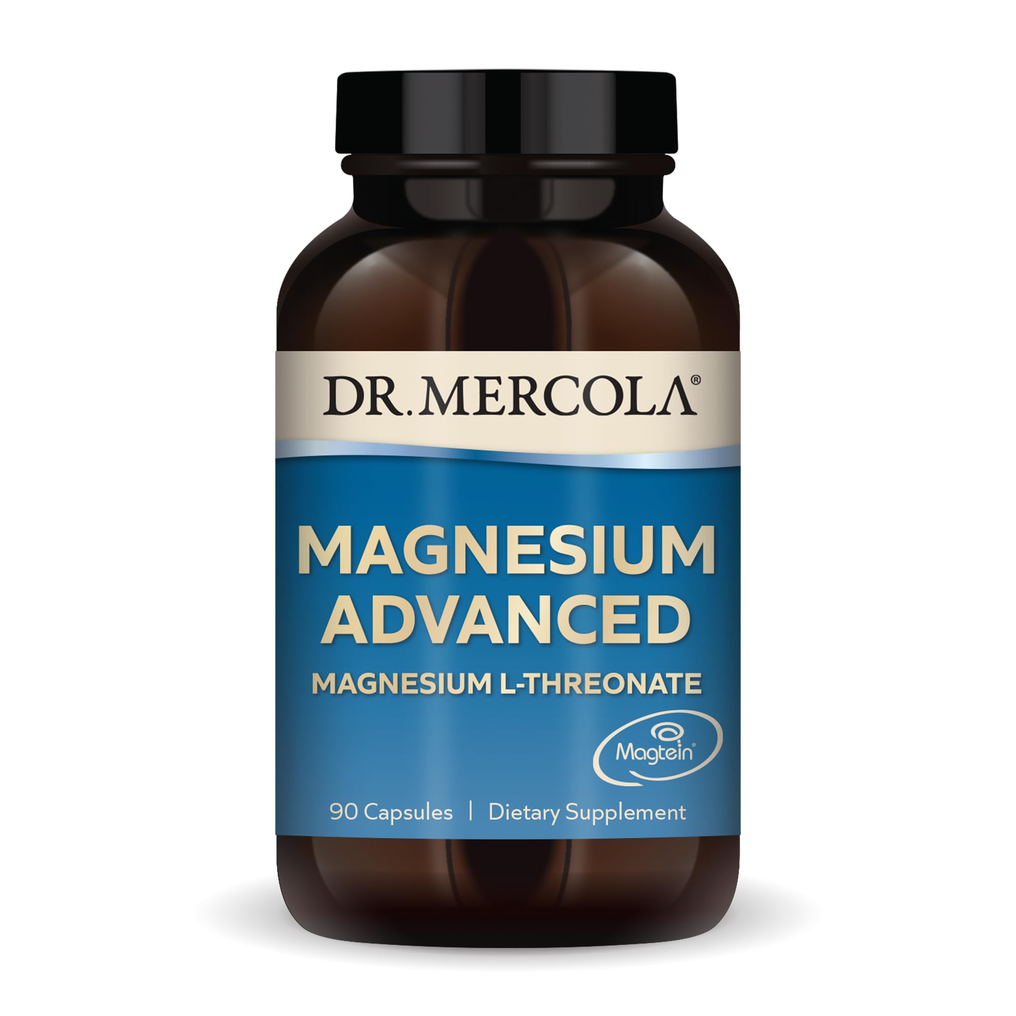 Dr. Mercola envase frontal del suplemento mostrando denominación y cantidad