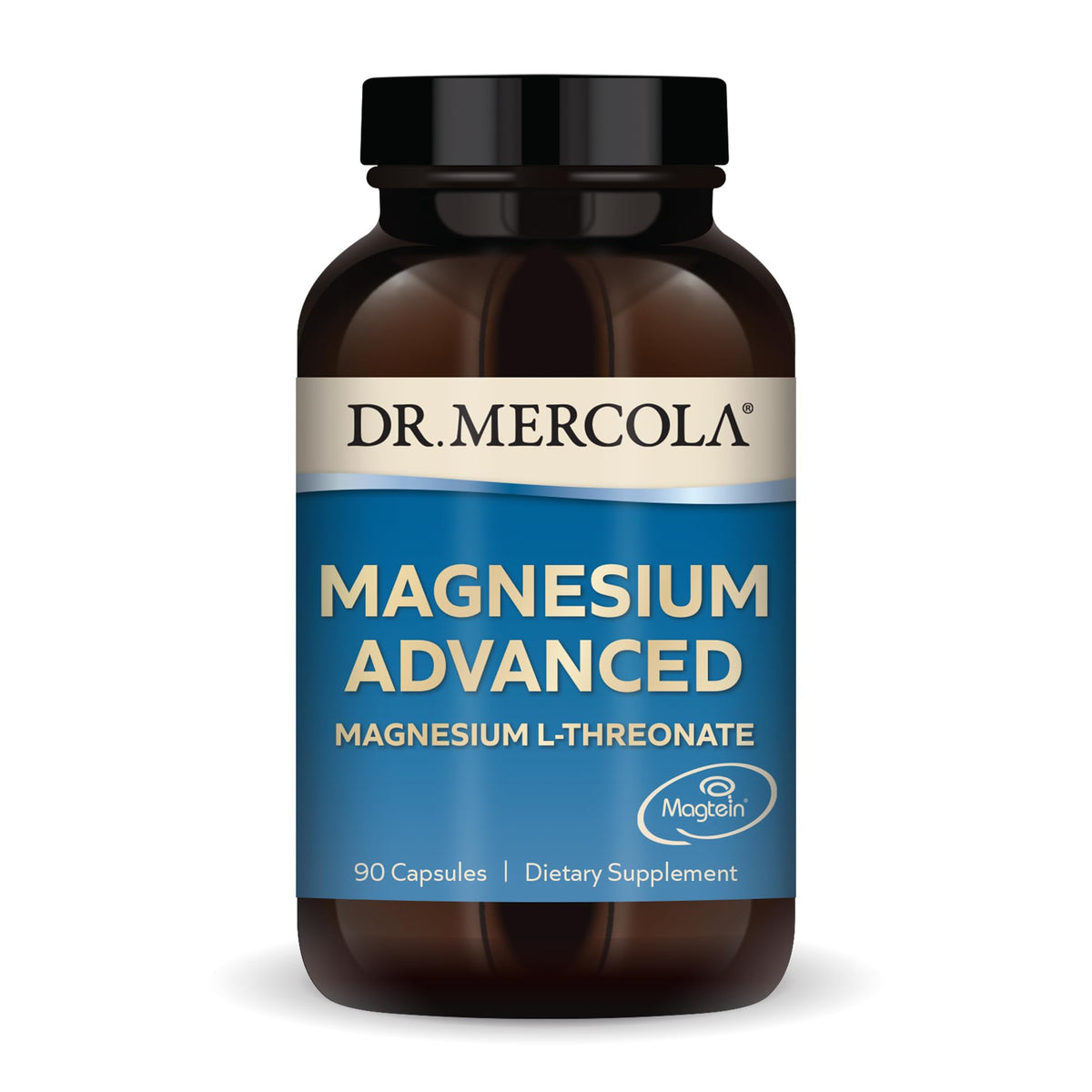 Dr. Mercola envase frontal del suplemento mostrando denominación y cantidad