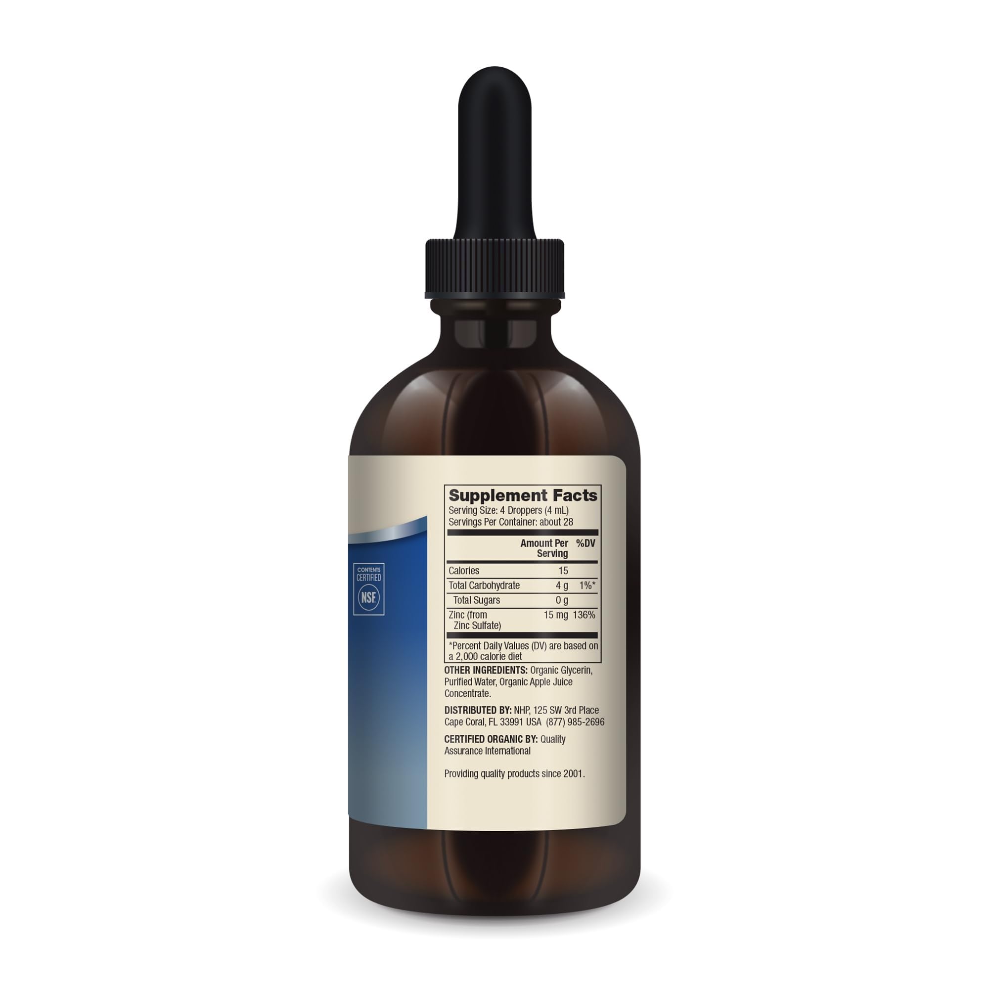 Dr. Mercola detalle de textura del líquido para mejor absorción