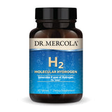 Dr. Mercola envase frontal mostrando 30 tabletas y beneficios visibles