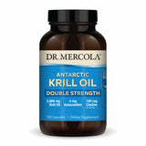 Dr. Mercola frasco frontal mostrando diseño y cantidad 90 cápsulas, confianza en la marca