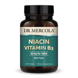 Dr. Mercola botella frontal que muestra etiqueta clara y beneficios