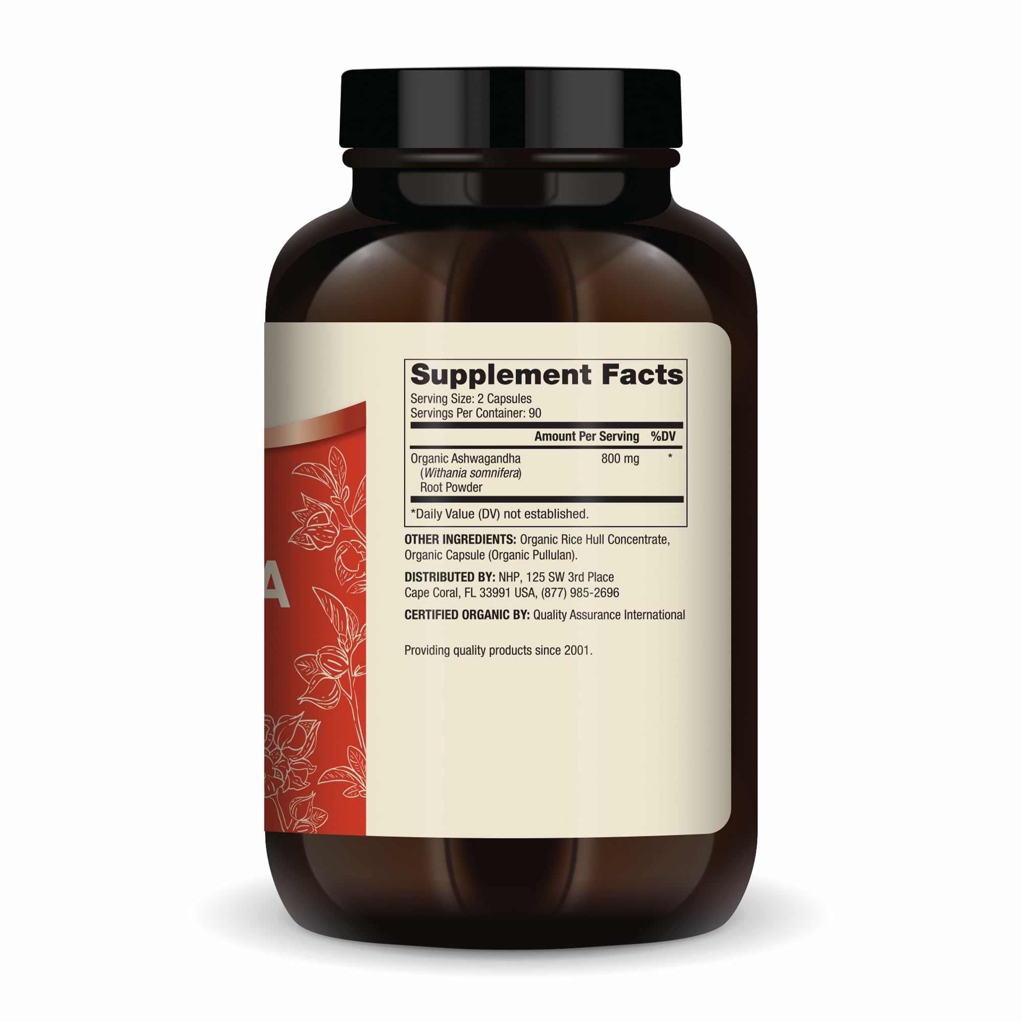 Dr. Mercola polvo de ashwagandha en cuchara mostrando pureza orgánica