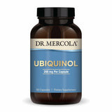 Dr. Mercola botella frontal mostrando 90 cápsulas y ventajas