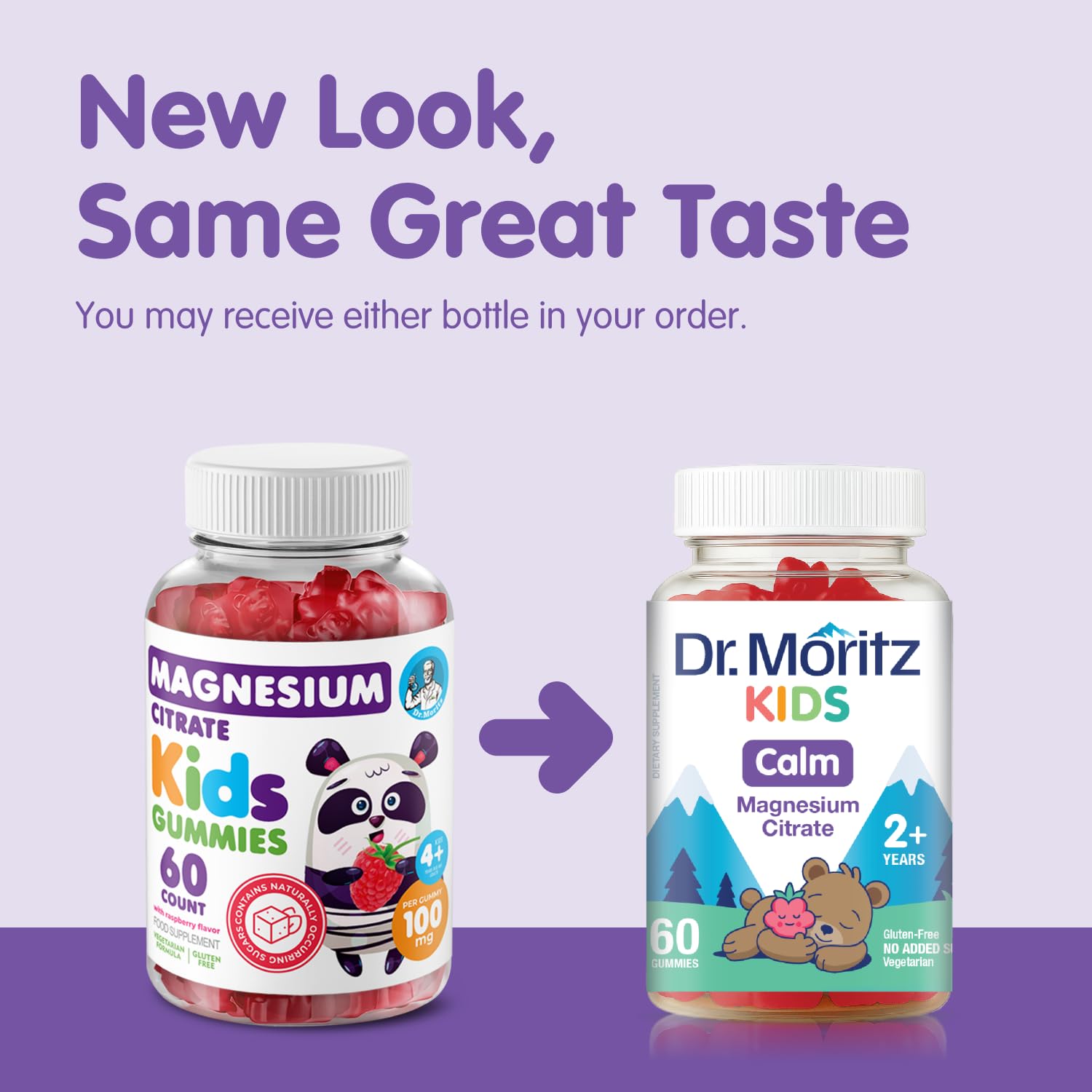 DR. MORITZ primer plano de la textura de gominola, aspecto masticable apetecible