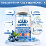 DR. MUSCLE'S ingredientes naturales como arándanos y natto representados