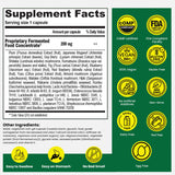Dr Ohhira's etiqueta con certificaciones muestra calidad y pruebas