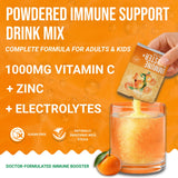 Dr. Price's Vitamins sobre individual monodosis listo para disolver, práctico para viaje