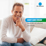 Dr. Robaina envase 4 oz junto a objeto de escala destacando tamaño práctico