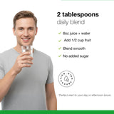 Dr. Schulze's batido preparado en vaso, energía vegetal inmediata