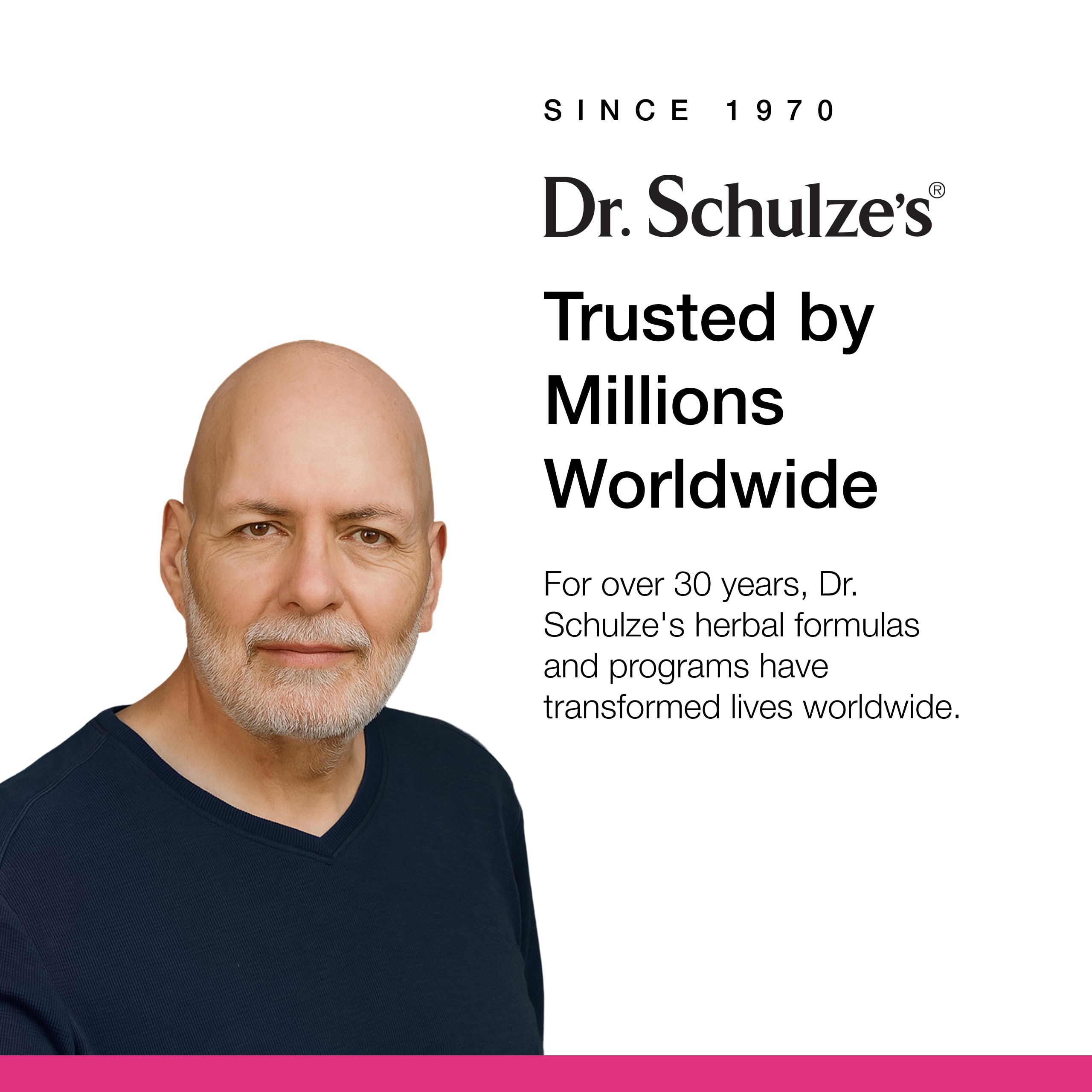 Dr. Schulze's comparación de tamaño de tableta junto a moneda para referencia