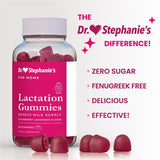Dr. Stephanie's gominola en mano de madre para toma sencilla y práctica