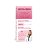 Dr. Stephanie's etiqueta nutricional legible que muestra sin azúcar ni fenogreco