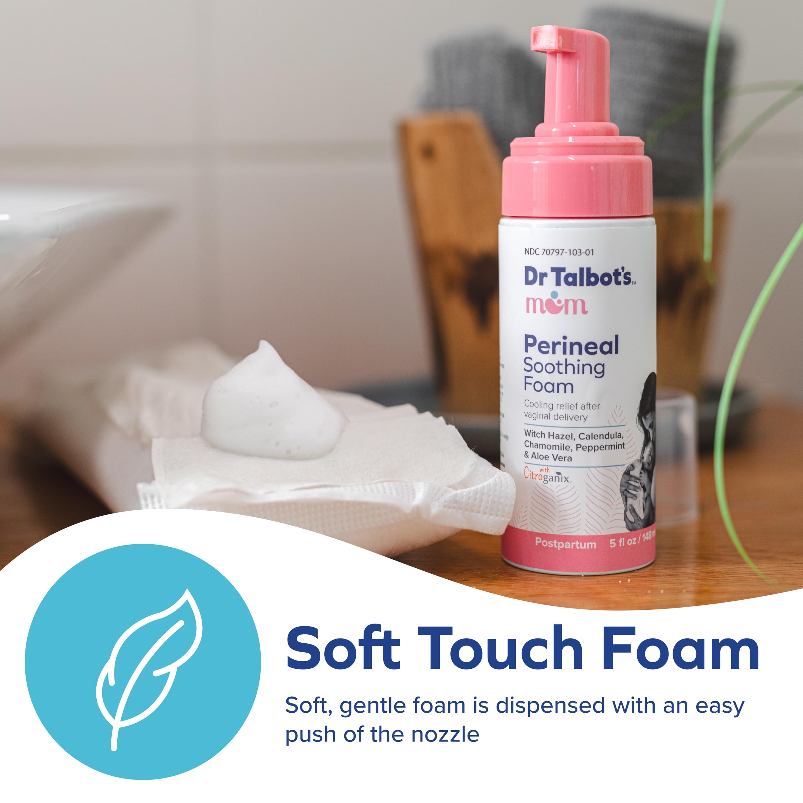 Dr. Talbot's Mom forros perineales extendidos que ofrecen protección discreta