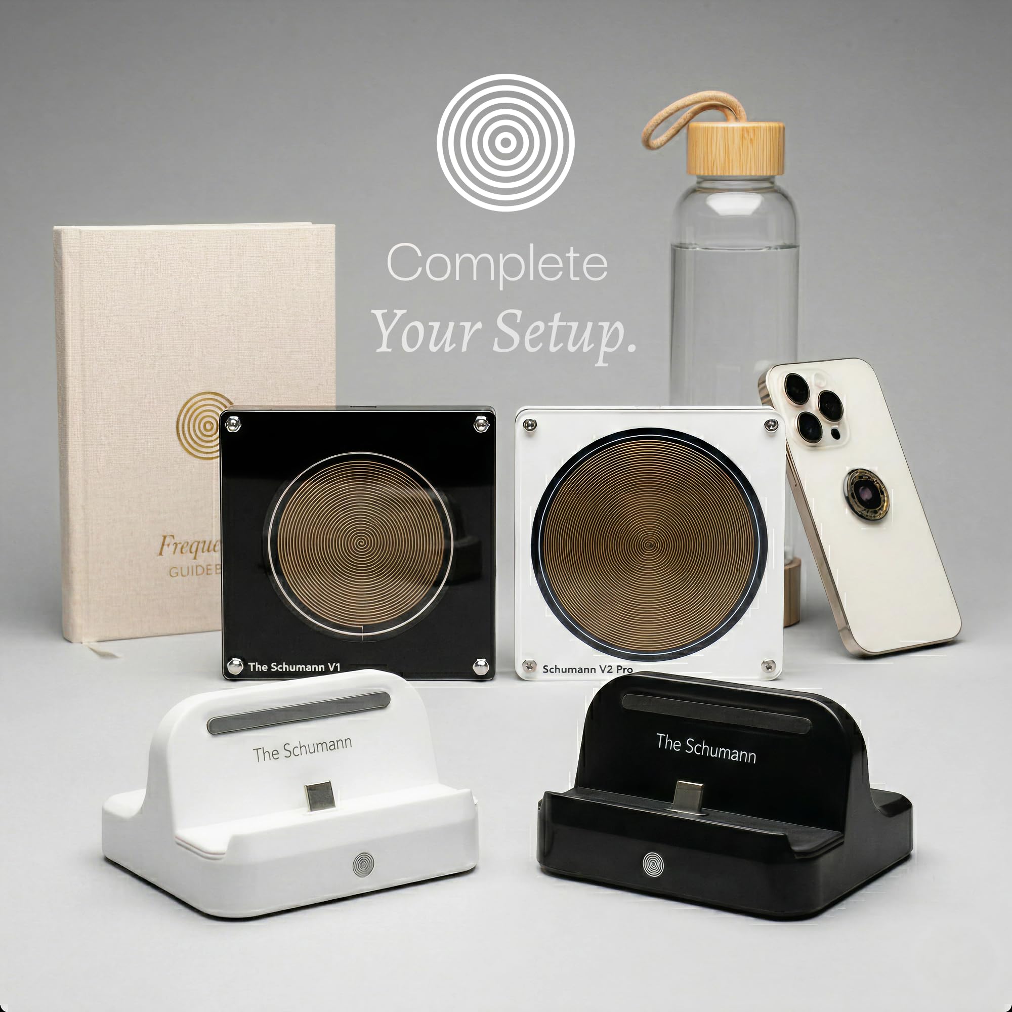DR TECHNOLOGIES contenido de la caja con V1 Classic, cable USB-C y manual