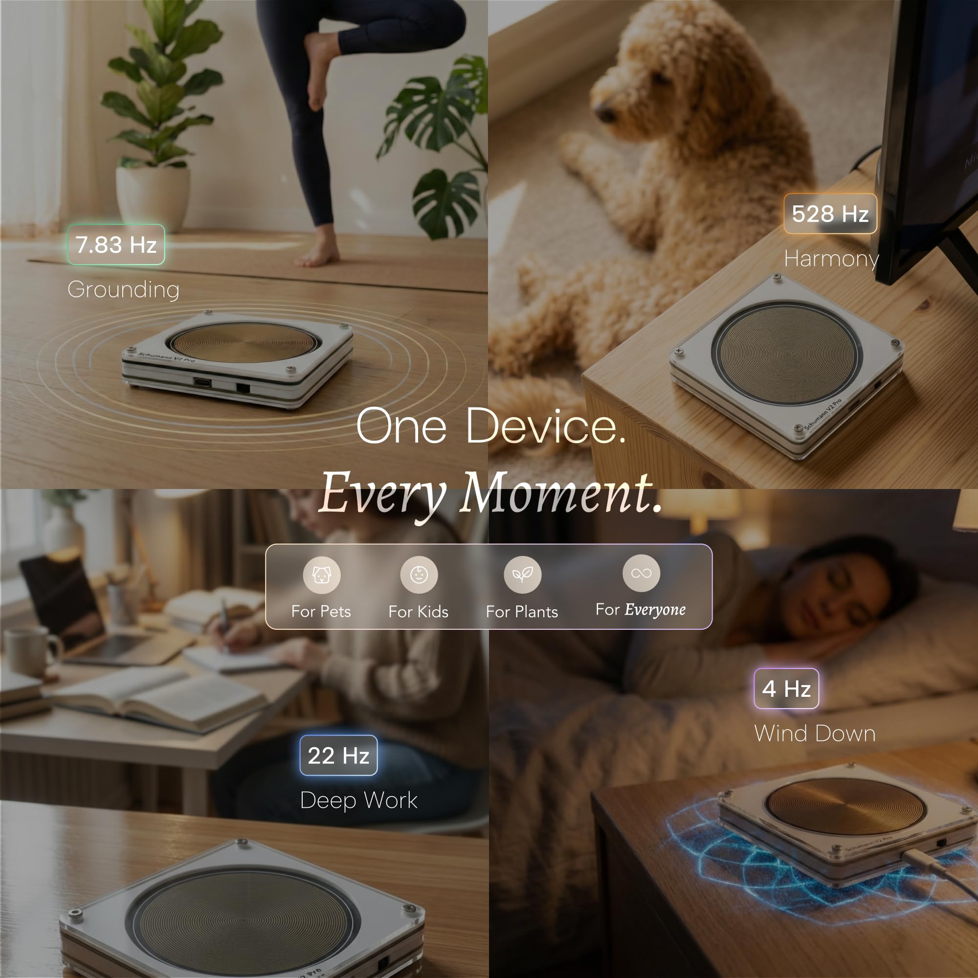 DR TECHNOLOGIES V2 Pro junto a objetos para comparar tamaño y portabilidad