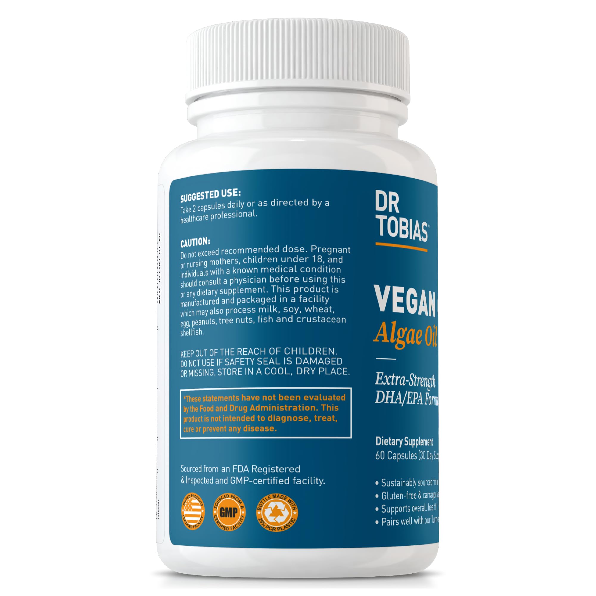 Dr. Tobias gráfico comparativo omega3 vegetal y pescado para elección informada