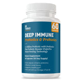 Dr. Tobias empaque frontal de Deep Immune mostrando beneficios y uso diario