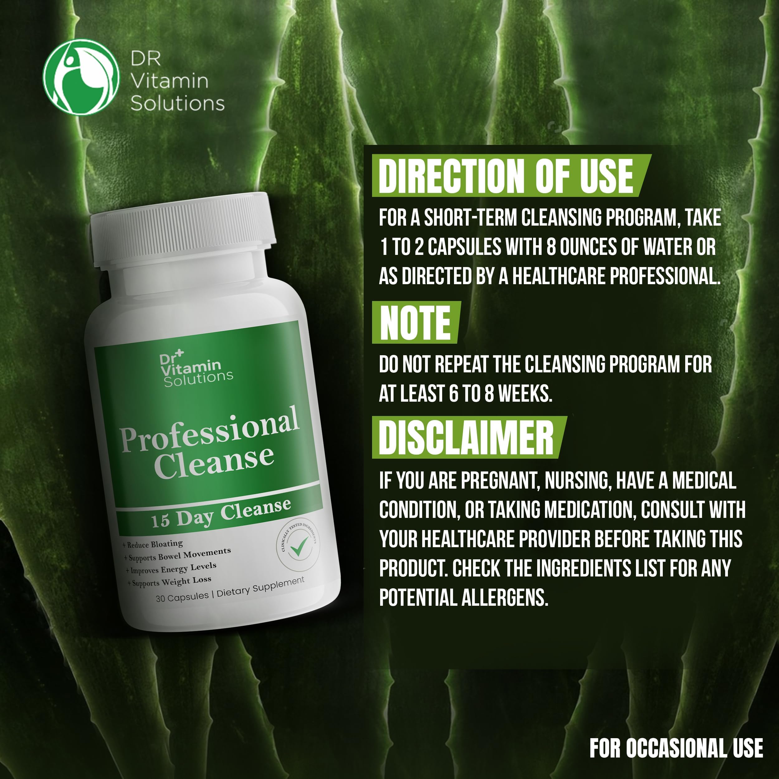 DR VITAMIN SOLUTIONS ambiente salud y bienestar tras limpieza intestinal
