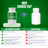 DR VITAMIN SOLUTIONS botella abierta con cápsulas para apreciar cantidad y formato