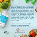DR VITAMIN SOLUTIONS botella al lado de frutas y agua destacando estilo de vida sano