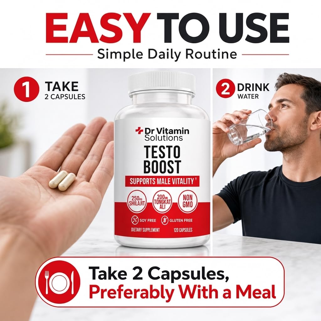 DR VITAMIN SOLUTIONS caja abierta mostrando 120 cápsulas y envase interno