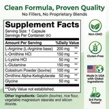 DR VITAMIN SOLUTIONS etiqueta abierta con ingredientes claros y trazabilidad