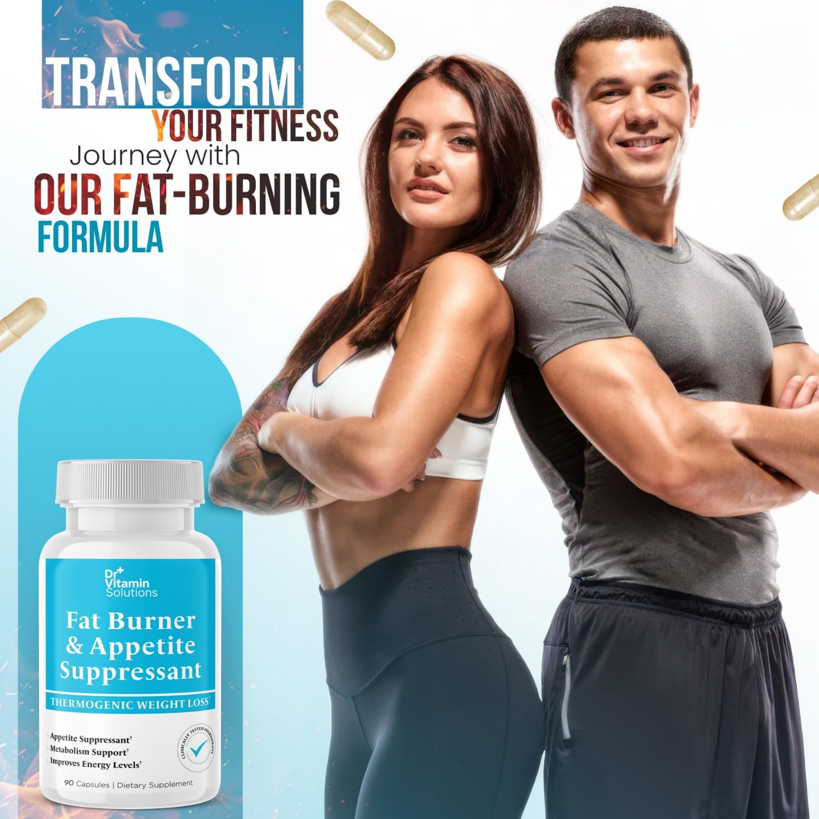 DR VITAMIN SOLUTIONS etiqueta con lista de ingredientes clave visibles