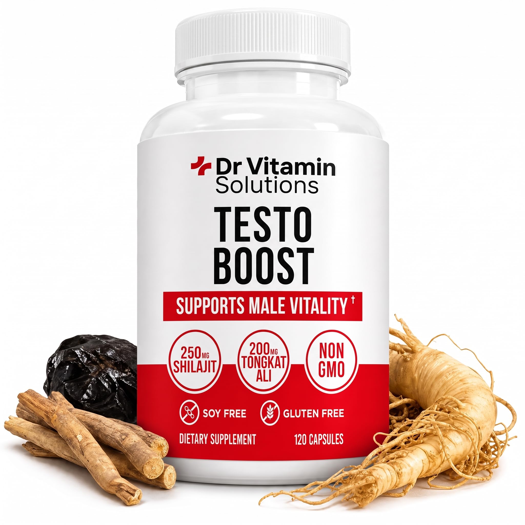 DR VITAMIN SOLUTIONS frasco frontal mostrando diseño y cantidad 60 días