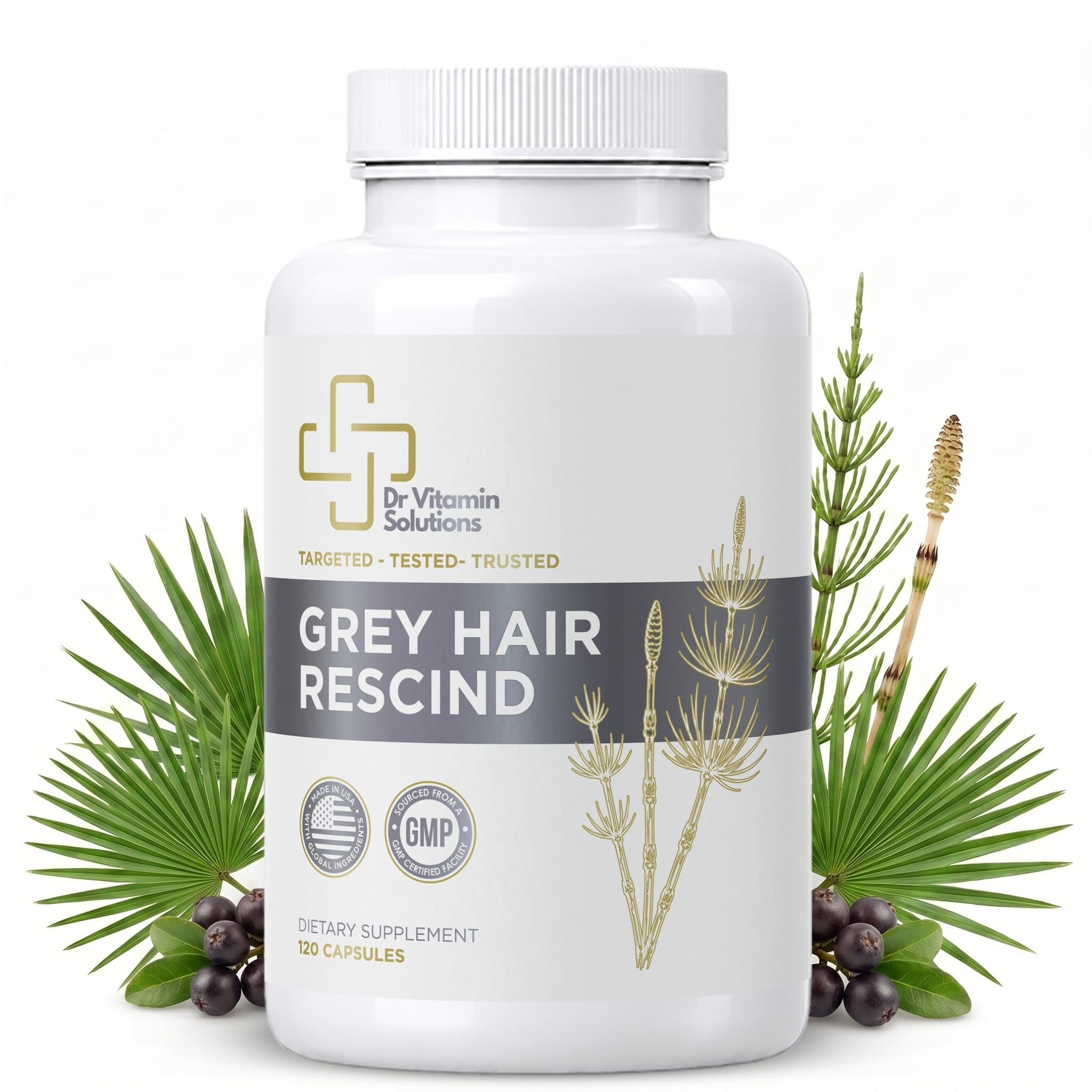 DR VITAMIN SOLUTIONS frontal del envase mostrando beneficio anticanas