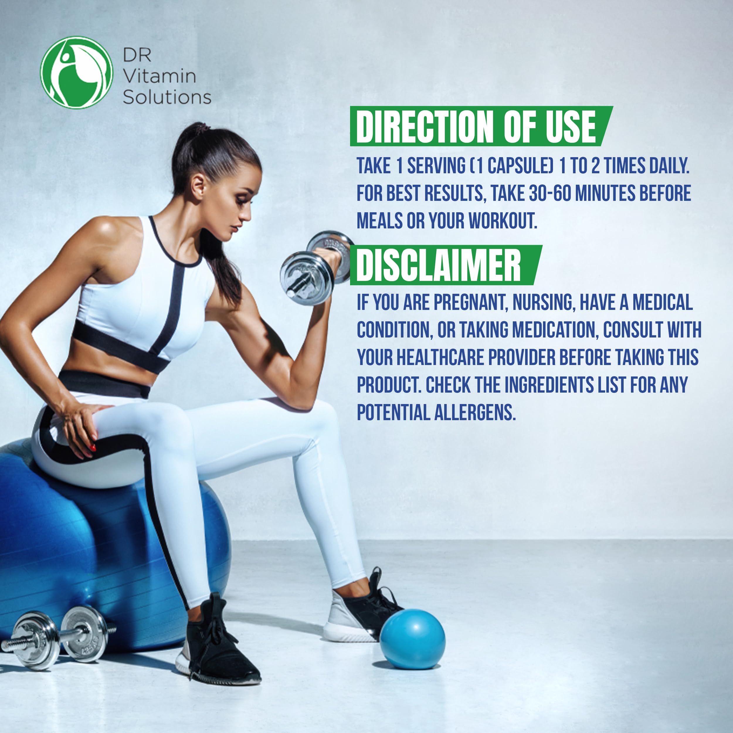 DR VITAMIN SOLUTIONS extracto de té verde ingrediente clave con antioxidantes