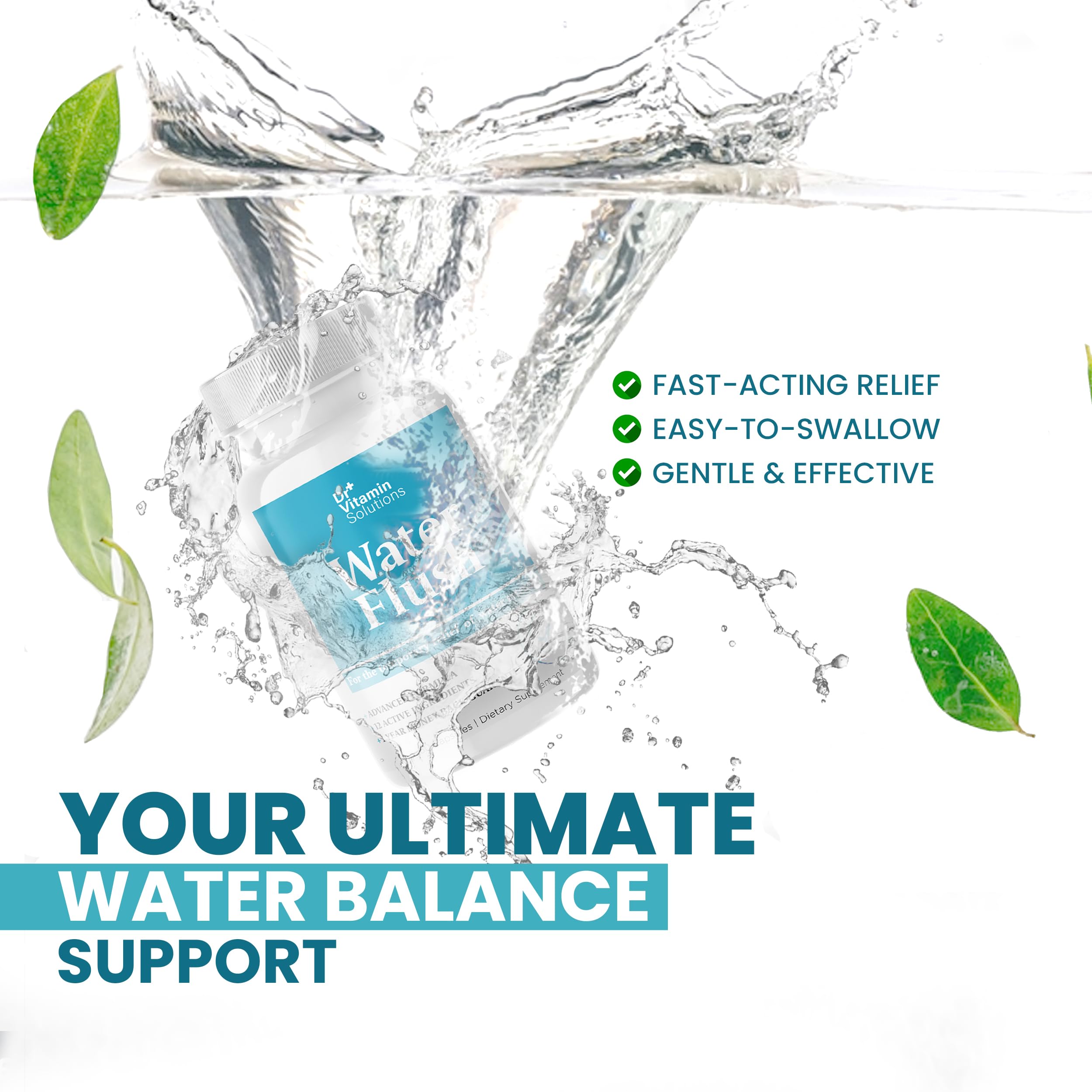 DR VITAMIN SOLUTIONS junto a alimentos bajos en sal, apoyo para control de líquidos
