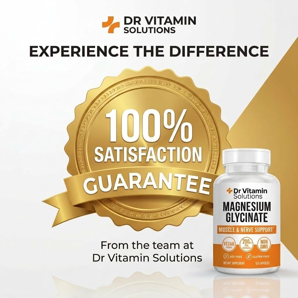 DR VITAMIN SOLUTIONS insignias vegano y sin GMO mostrando limpieza y seguridad del producto