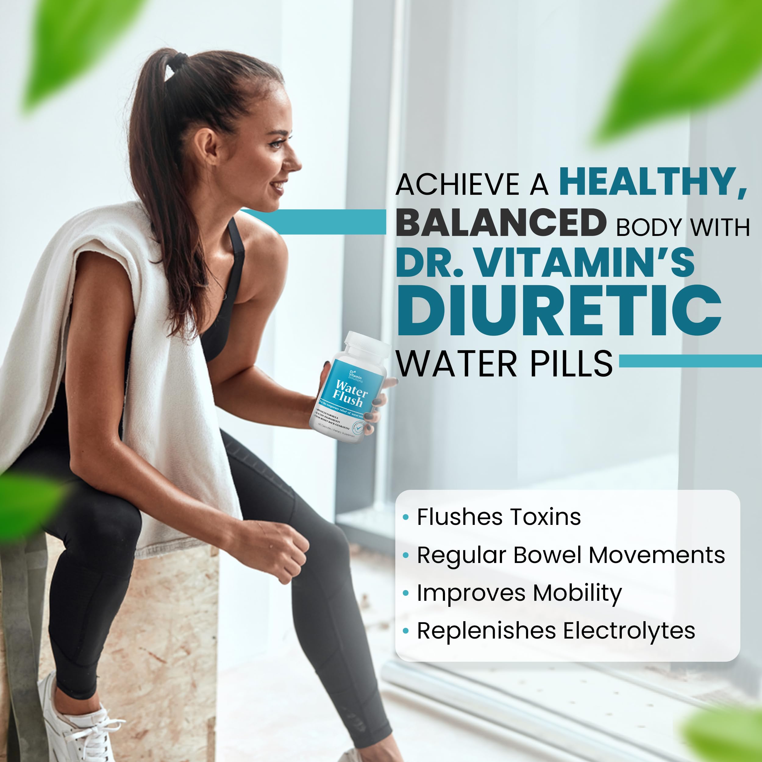 DR VITAMIN SOLUTIONS comparación de tamaño del bote para cantidades de 60 cápsulas