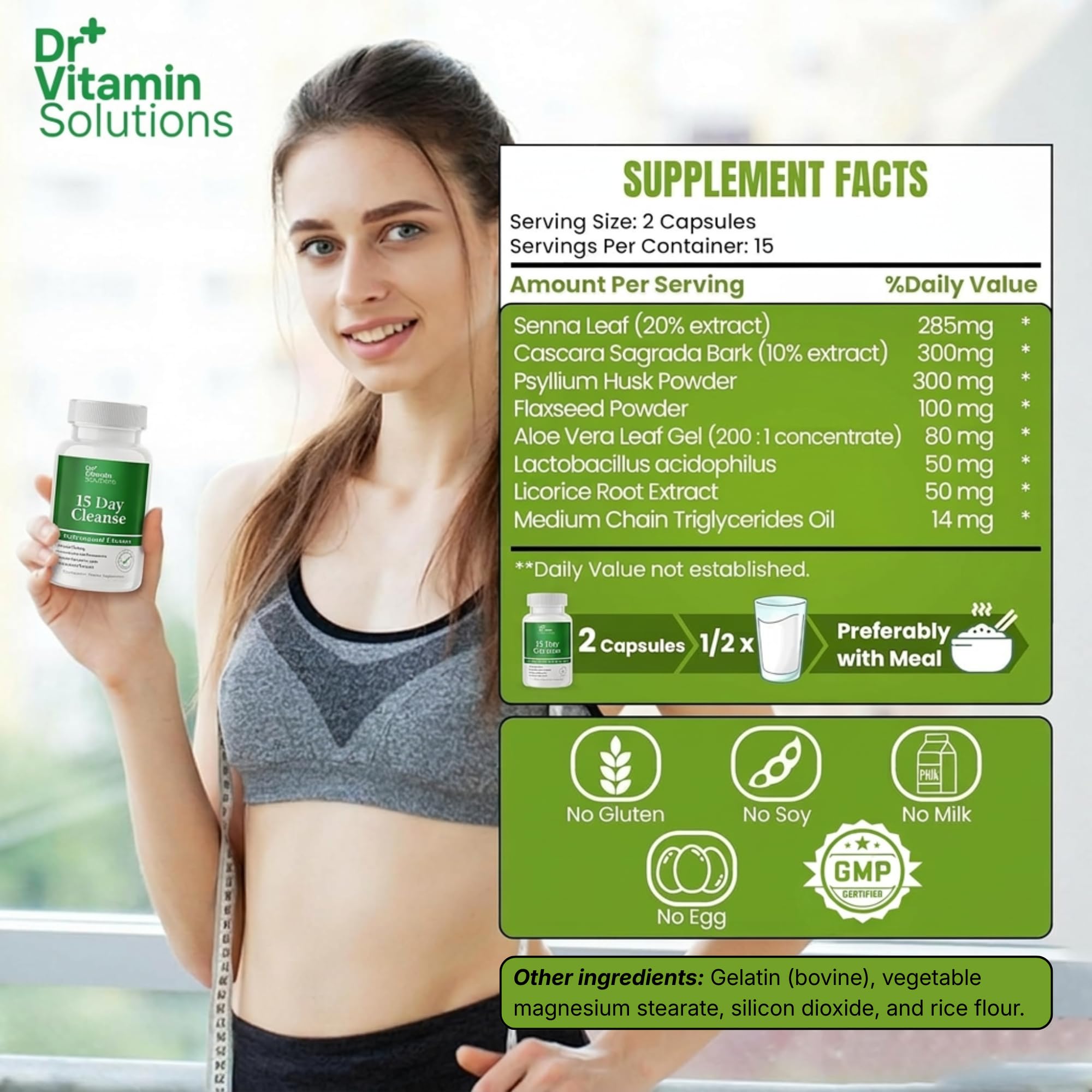 DR VITAMIN SOLUTIONS primer plano ingredientes naturales beneficiosos