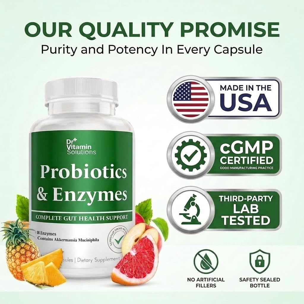DR VITAMIN SOLUTIONS etiqueta con lista de ingredientes destacados