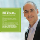 Dr. Zisman bolsita junto a una regla para comparar tamaño práctico
