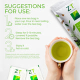 Dr. Zisman primer plano de matcha y coco tostadocon aroma visible
