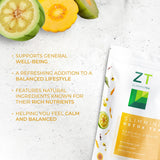 Dr. Zisman ZT Slimming Tea etiqueta con lista de ingredientes para transparencia
