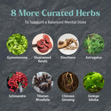 Dragon Herbs producto en escritorio sugiriendo enfoque y claridad mental en trabajo