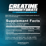 DRAGON PHARMA textura del polvo fina que facilita mezcla y absorción