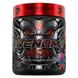 DRAGON PHARMA tarro Venom Inferno frontal mostrando el diseño y servicio