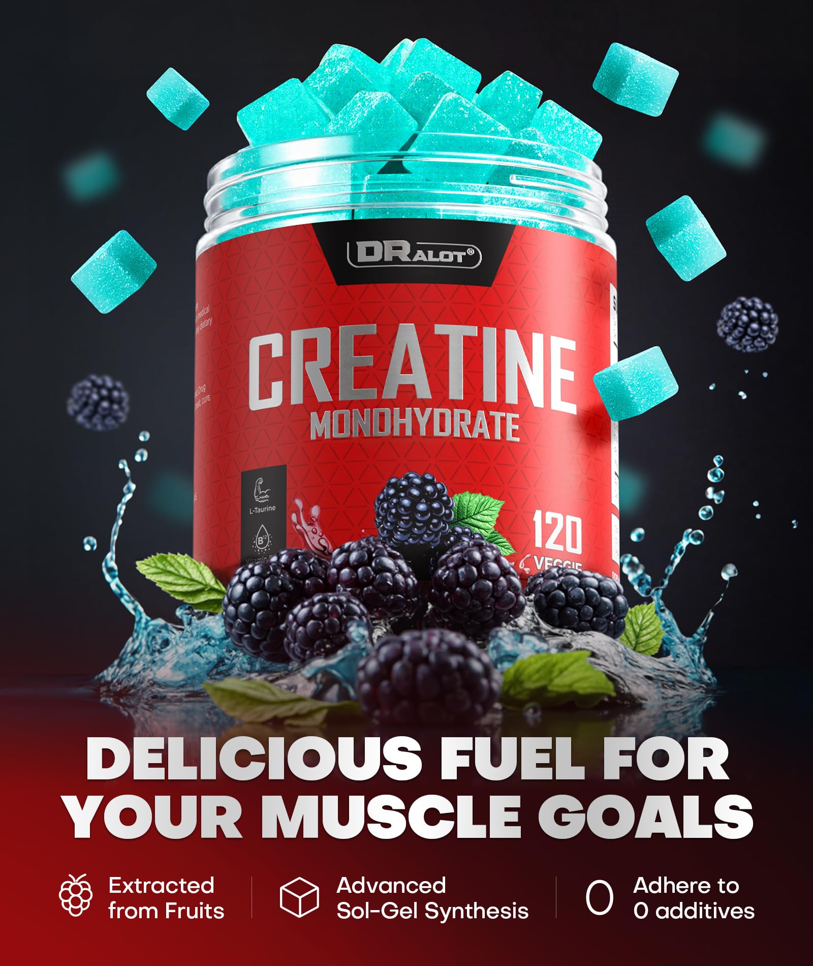 Dralot etiqueta nutricional en primer plano mostrando ingredientes clave