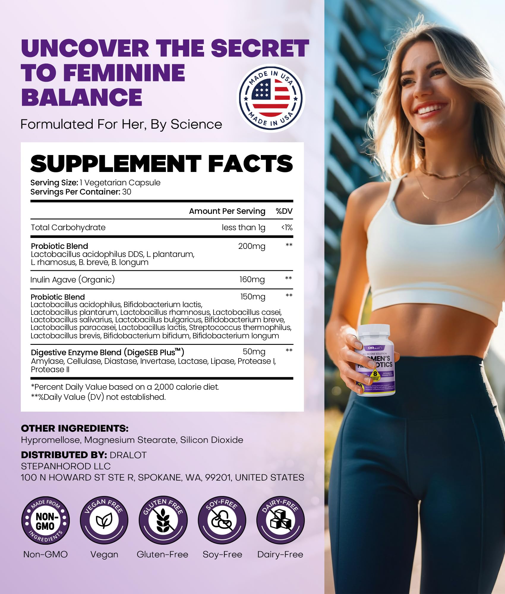 Dralot Nutrition agave inulina en primer plano como prebiótico natural