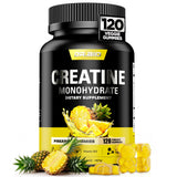 DR.BIO empaque frontal de Instant Boost Creatine gummies, presentación práctica