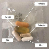DrFormulas pack en uso durante rutina matutina, apoyo nutricional para la piel