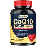 DRFOSTER envase frontal del CoQ10 200 mg mostrando presentación y dosis